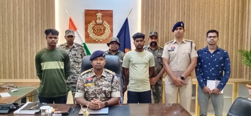 नारायणपुर पुलिस ने गुम इंसान प्रकरण का किया खुलासा, युवती की हत्या कर दफनाने वाले दो आरोपी गिरफ्तार