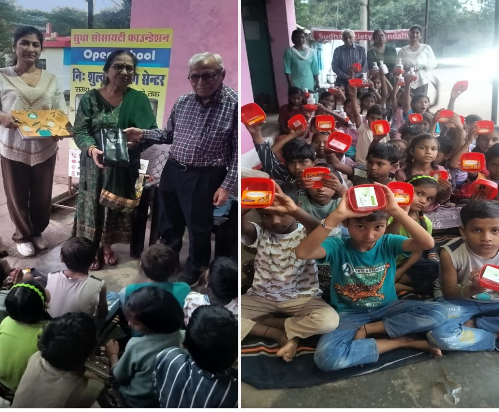 सुधा ओपन स्कूल आमासिवनी रायपुर ने मनाया ग्लोबल हैंड वाशिंग डे